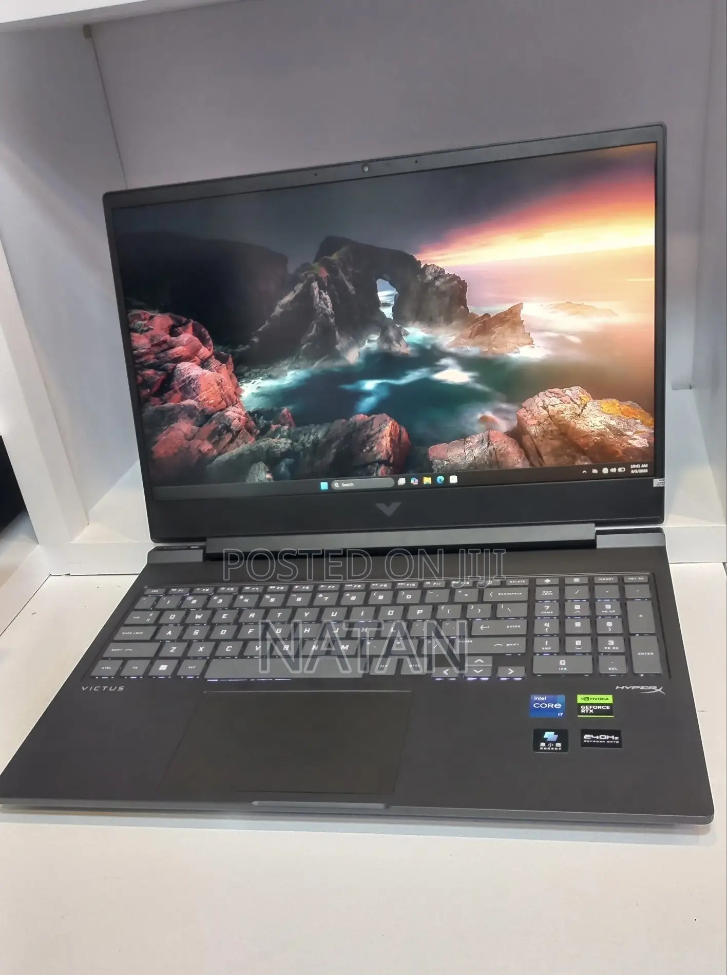 New Laptop HP Victus 16 16GB Intel Core i7 SSD 1T