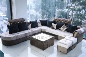 Voguish 9 Seater L Shape Sofa. ሶፋ