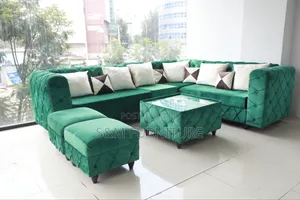 Cozy 9 Seater L Shape Sofa. ሶፋ