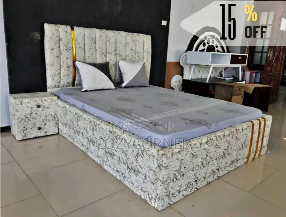 Funky 1.50 Meter Bed. አልጋ