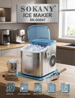 ICE Maker Sokany 12kg Free Delivery