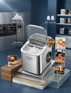 Sokany Ice Maker Portable Bullet Ice Making Machine በረዶ