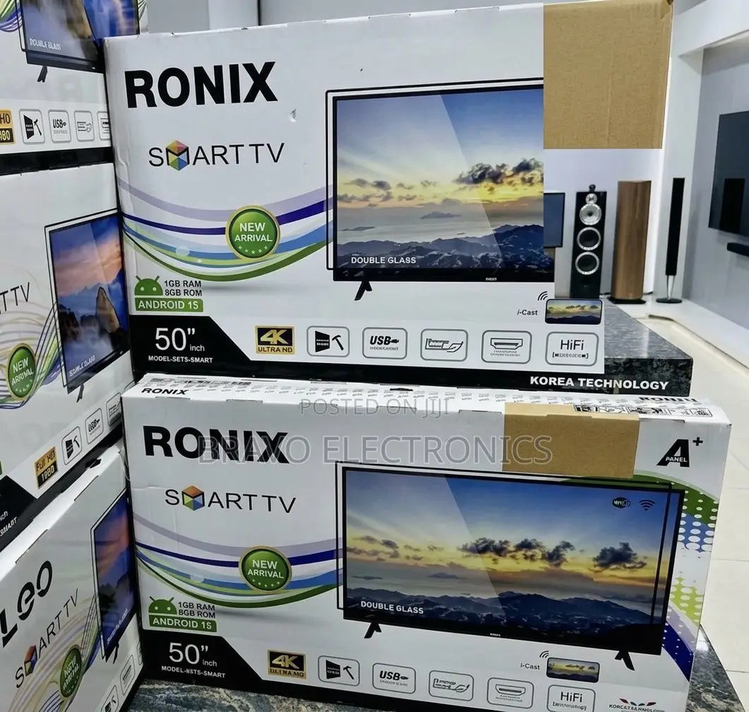 Ronix 50” TV SMART LED Android 15