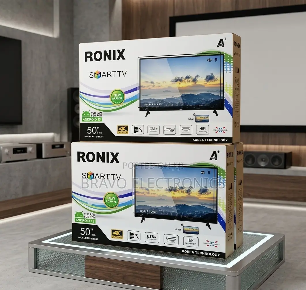 Ronix 50” TV SMART LED Android 15