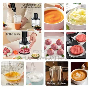 SOKANY Hand Blender With Stainless Steel Shaft and 800W