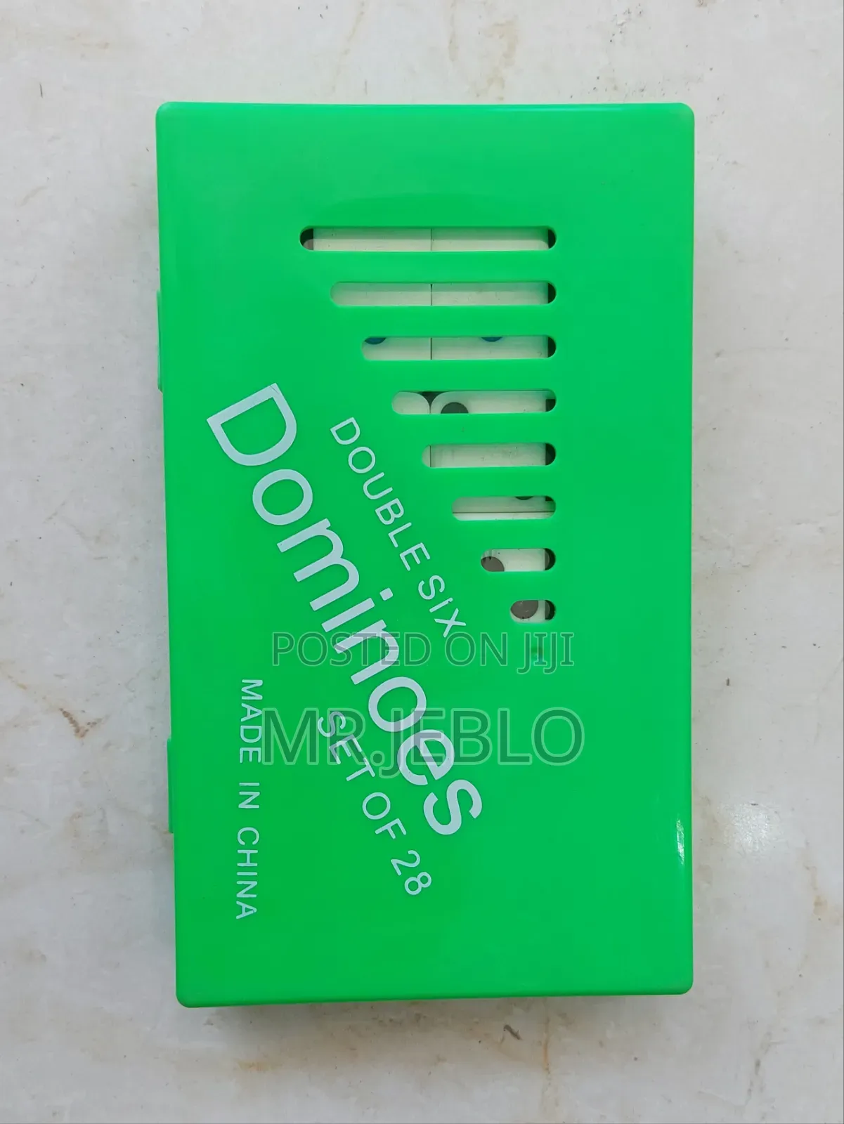Dominoes Game Set With Storage Box