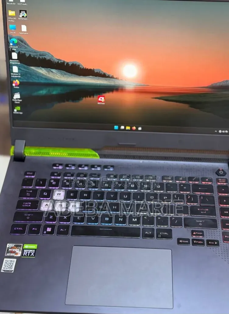 New Laptop Asus ROG Strix G16 G614 16GB AMD Ryzen 9 SSD 512GB
