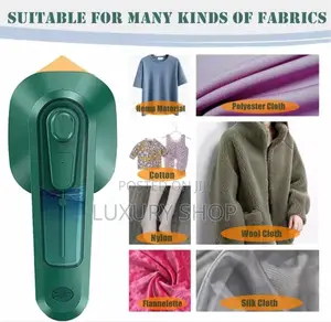 Portable Mini Steam Iron ልብስዎን ባሉበት ቦታ መተኮስ
