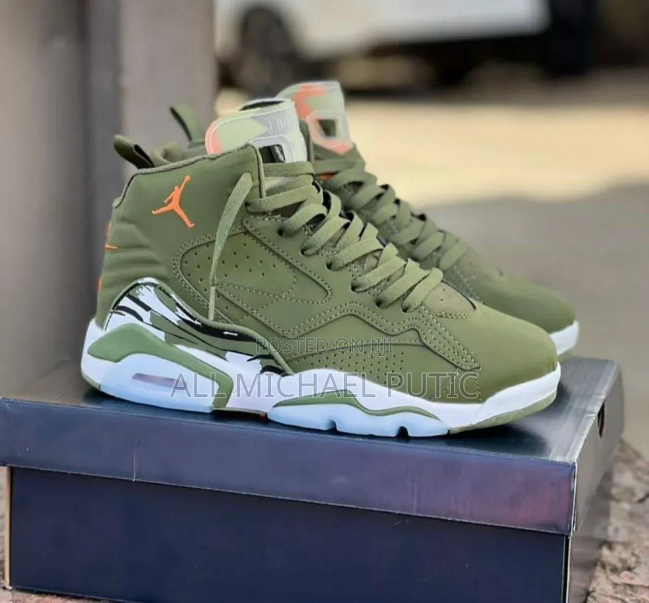 Air Jordan Jumpman MVP Light Olive Shoes