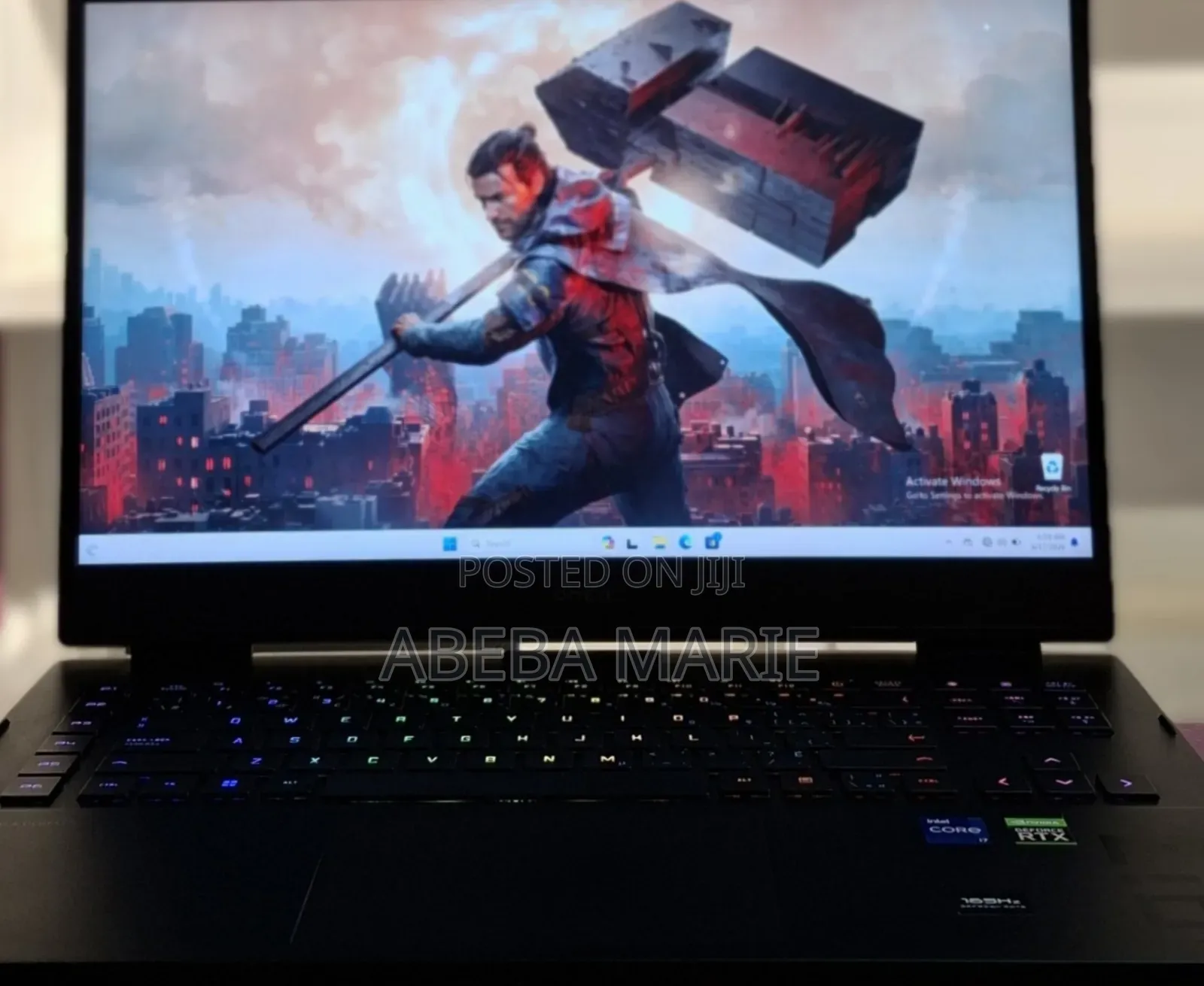 New Laptop HP Omen 17 16GB Intel Core i7 SSD 1T