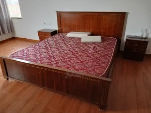 King Size Bed With Mattress
& Dressing Table