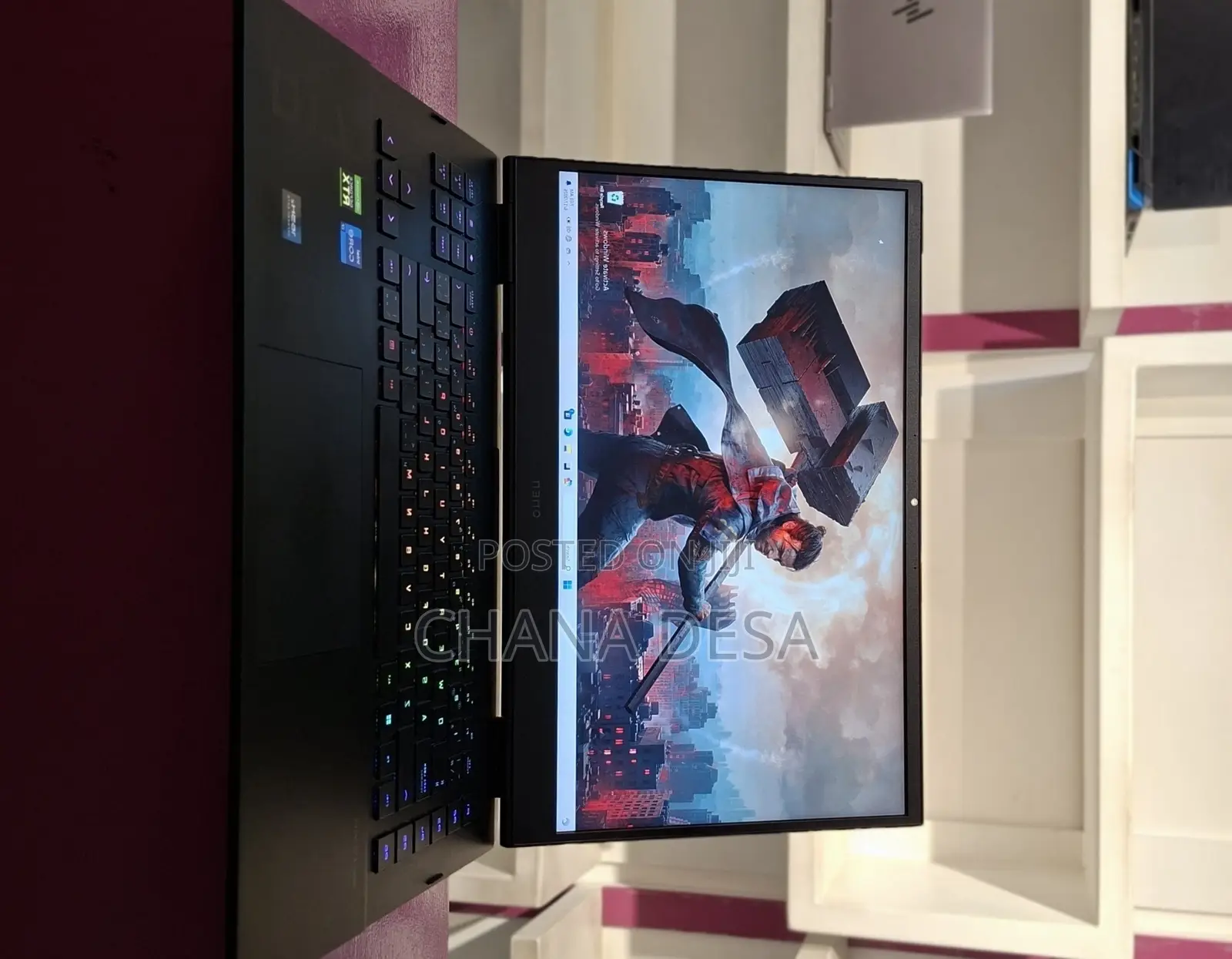 New Laptop HP Omen 17 16GB Intel Core i7 SSD 1T
