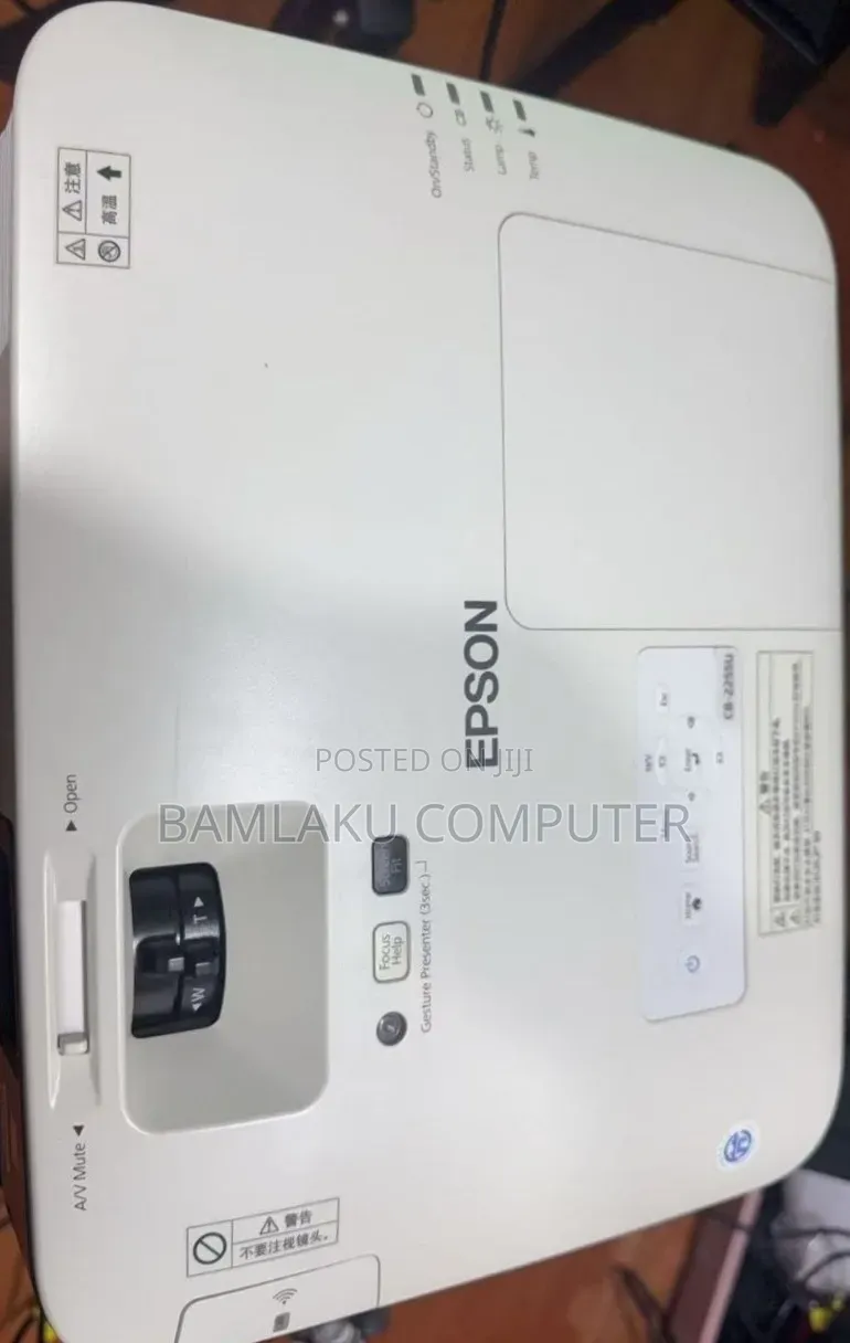 New  EPSON Projector
Model Name:  CB -2255u