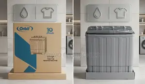 Orbit 16kg Twin Tub System for Efficient Washing and Spinning