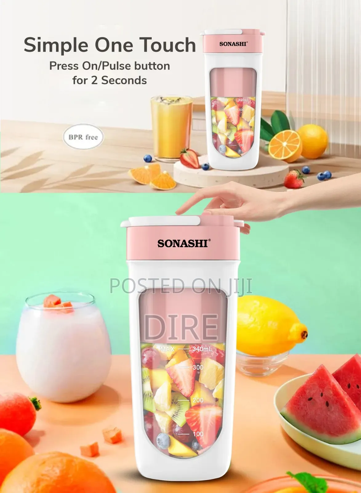 Rechargeable Portable Blender