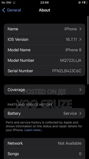 Apple iPhone 8 64 GB Black