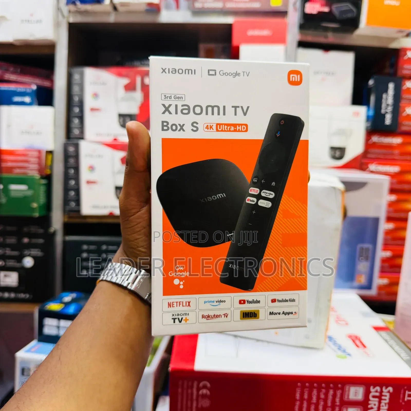 Xiaomi TV Box 4K UHD – Smart Media Player | 4K Streaming, Wi-Fi, Blu