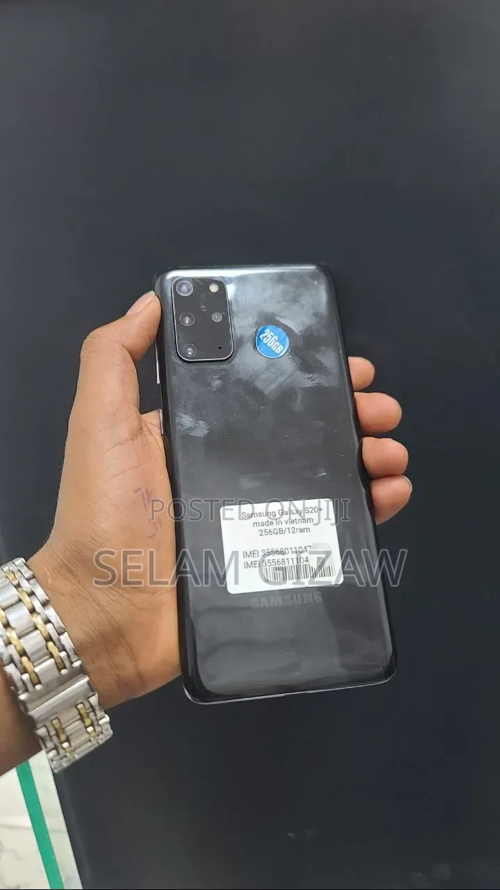 New Samsung Galaxy S20+ 5G 256 GB Black