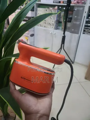 Handheld Steam Iron With LCD Display and 180 Degree Rotating Handle