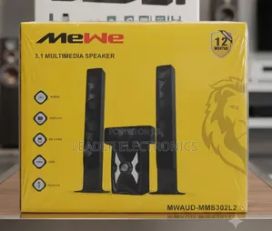 MeWe 3.1CH Multimedia Speaker System – Powerful Sound, Deep Bass & Hom