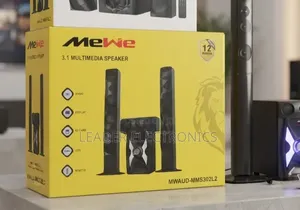 MeWe 3.1CH Multimedia Speaker System – Powerful Sound, Deep Bass & Hom