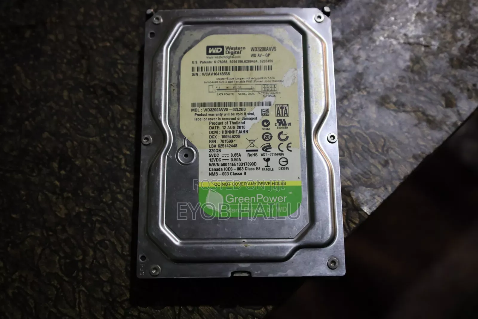 Desktop Harddisk 320 Gb