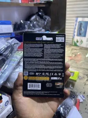 SanDiskExtremePRO 64GB SD Card 200mb/Sኦሪጅናል ሜሞሪካርድ for Camera 4K Video