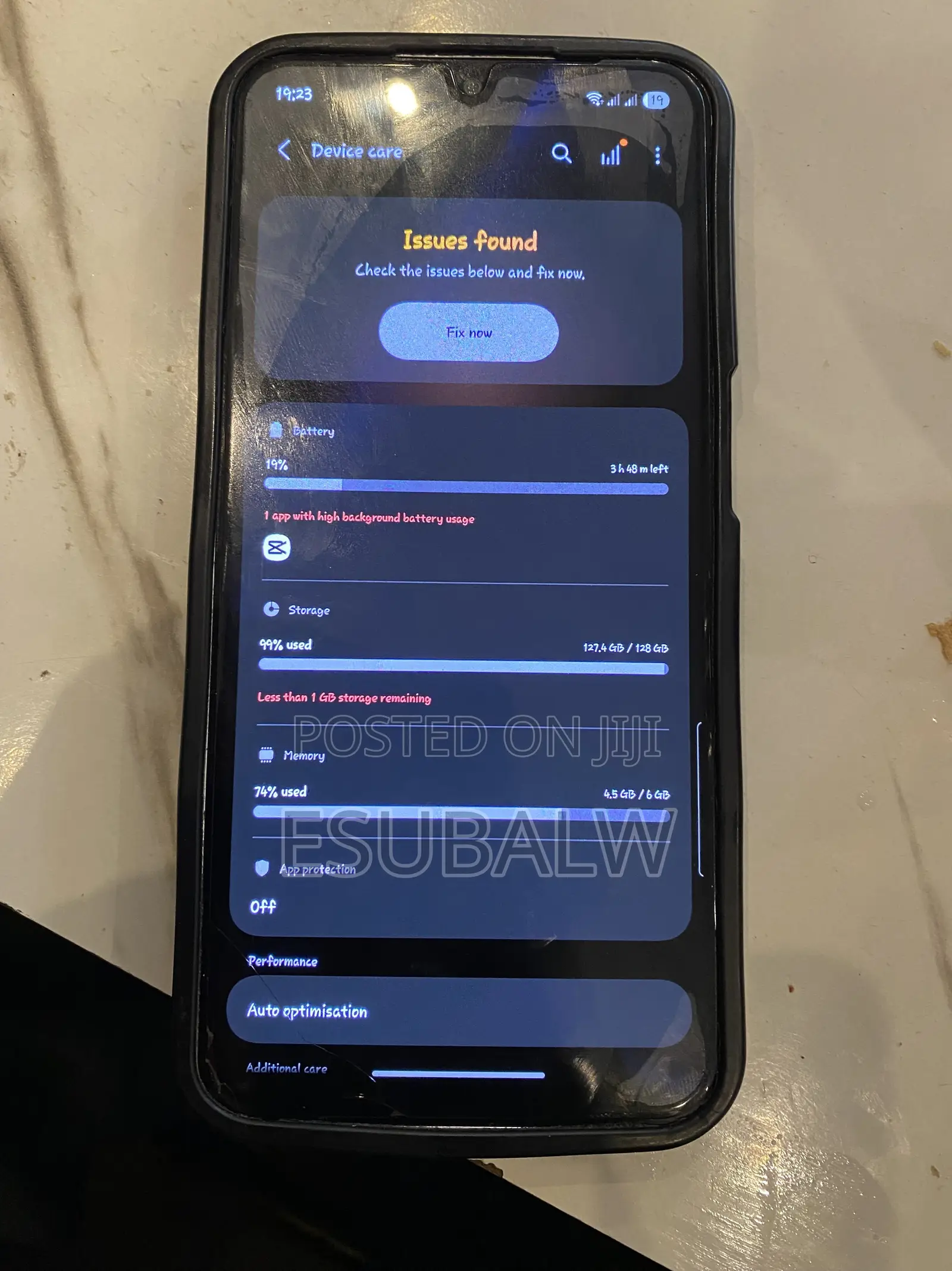New Samsung Galaxy M16 128 GB Blue