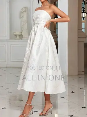 White Midi Dress Sleeveless
