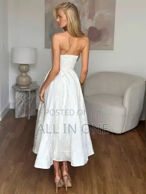 White Midi Dress Sleeveless