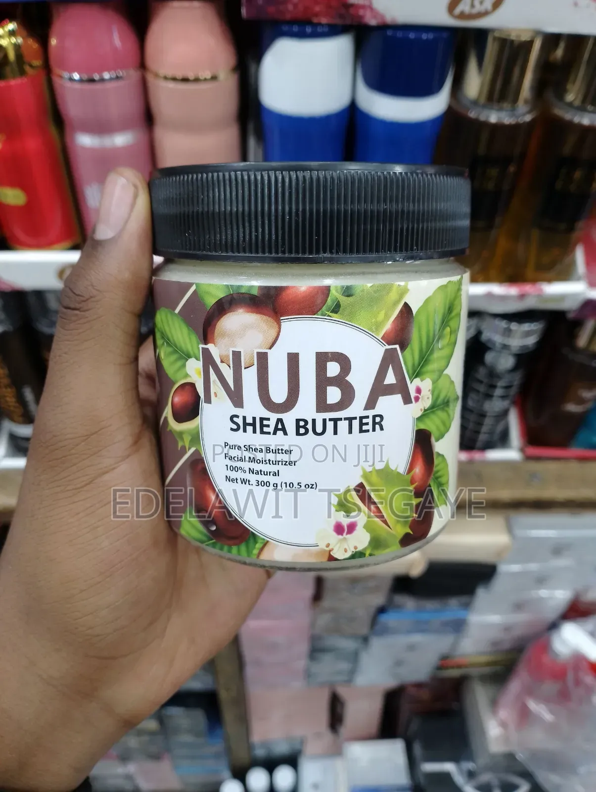 NUBA Shea Butter 300g | Pure & Natural Facial Moisturizer ✨