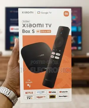 Xiaomi TV Box S 3rd Gen Stunning 4K Ultra HD Picture Quality Google TV