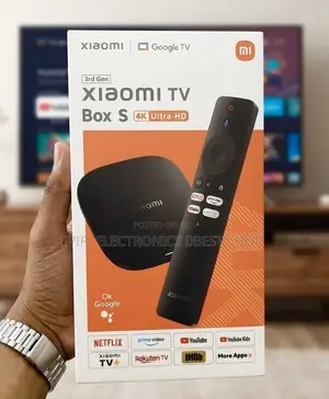 Xiaomi TV Box S 3rd Gen Stunning 4K Ultra HD Picture Quality Google TV