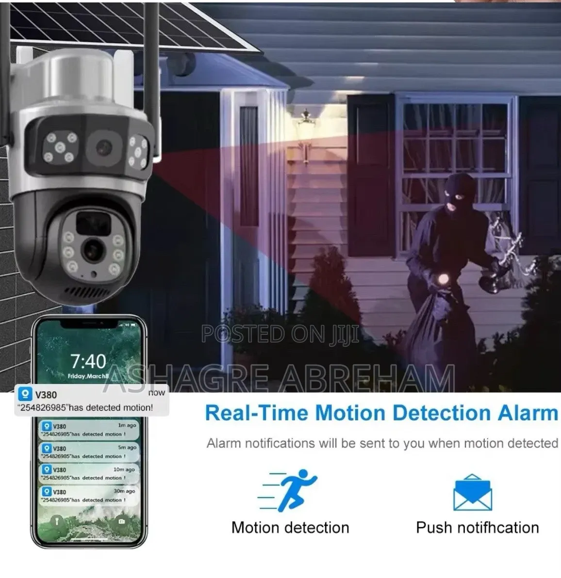 4g Solar Security Camera