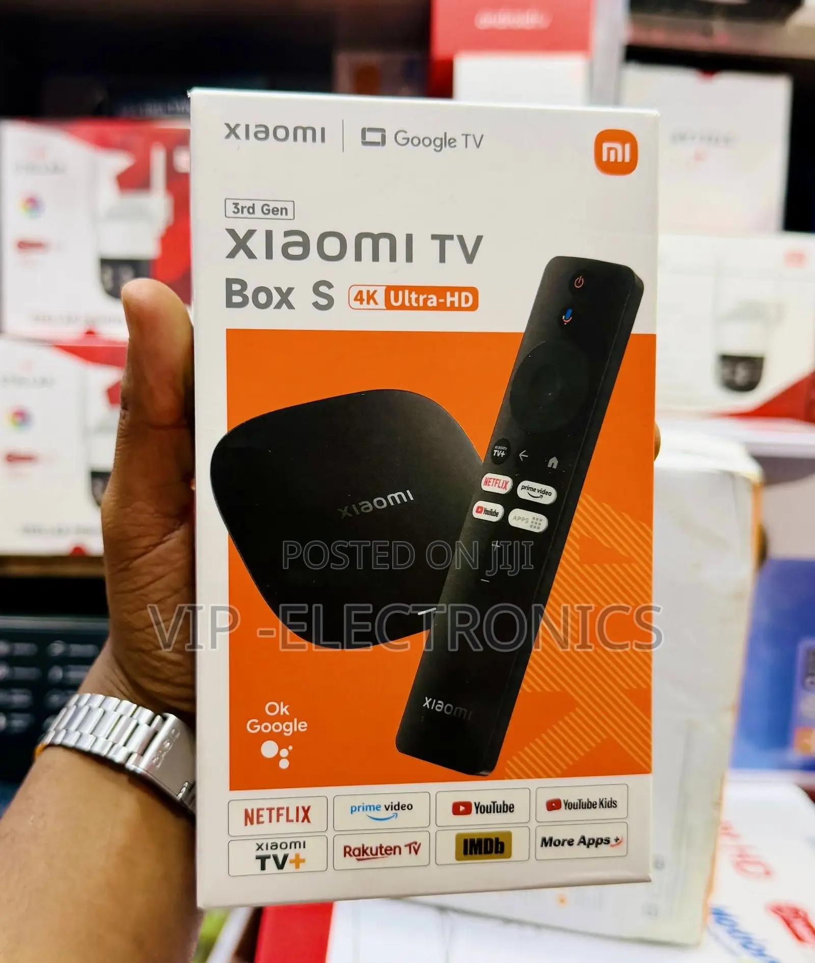 Xiaomi TV Box S 3rd Gen 4K Ultra HD Google TV Streaming Box