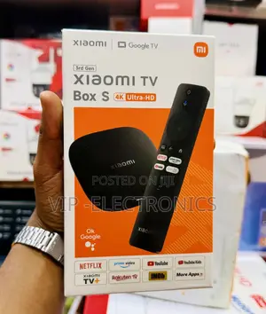 Xiaomi TV Box S 3rd Gen 4K Ultra HD Google TV Streaming Box