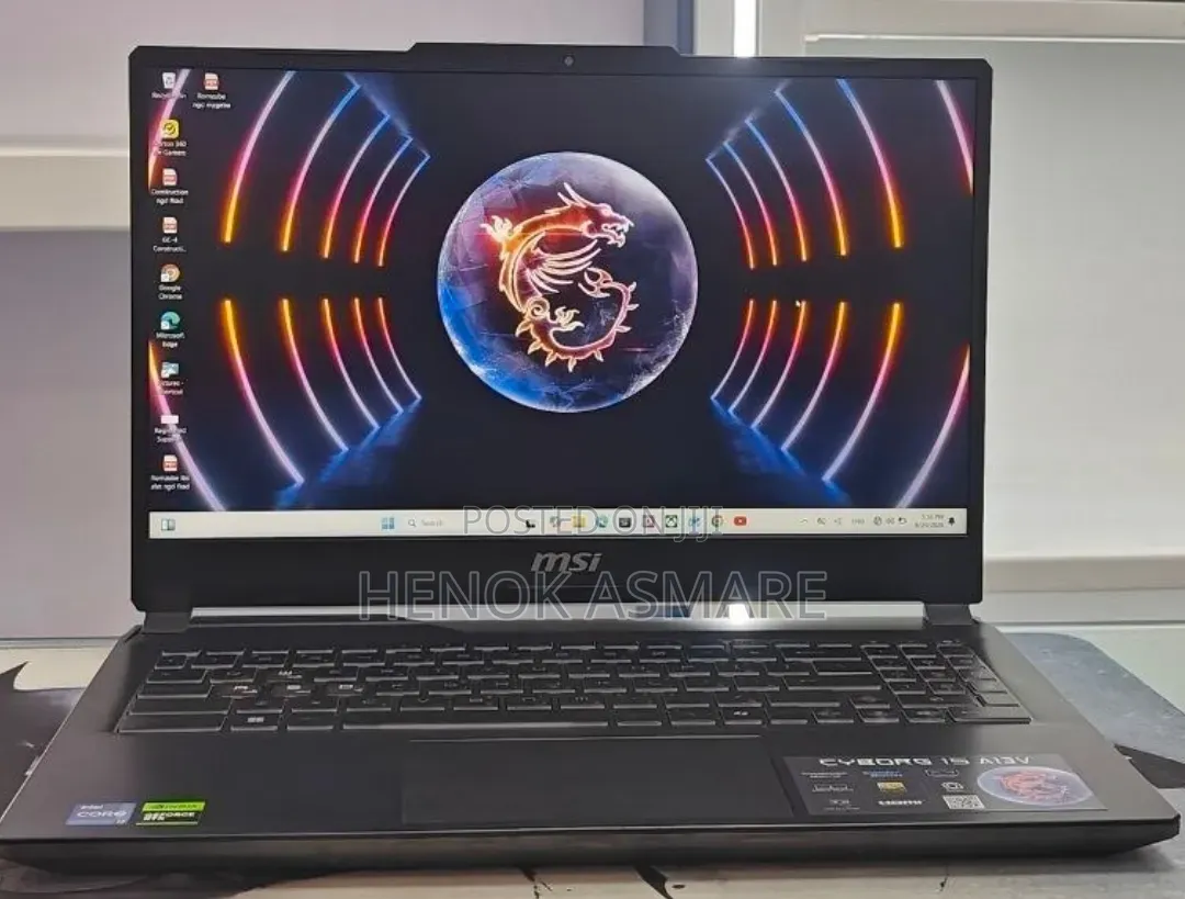 New Laptop MSI GF63 16GB Intel Core i7 SSD 1T