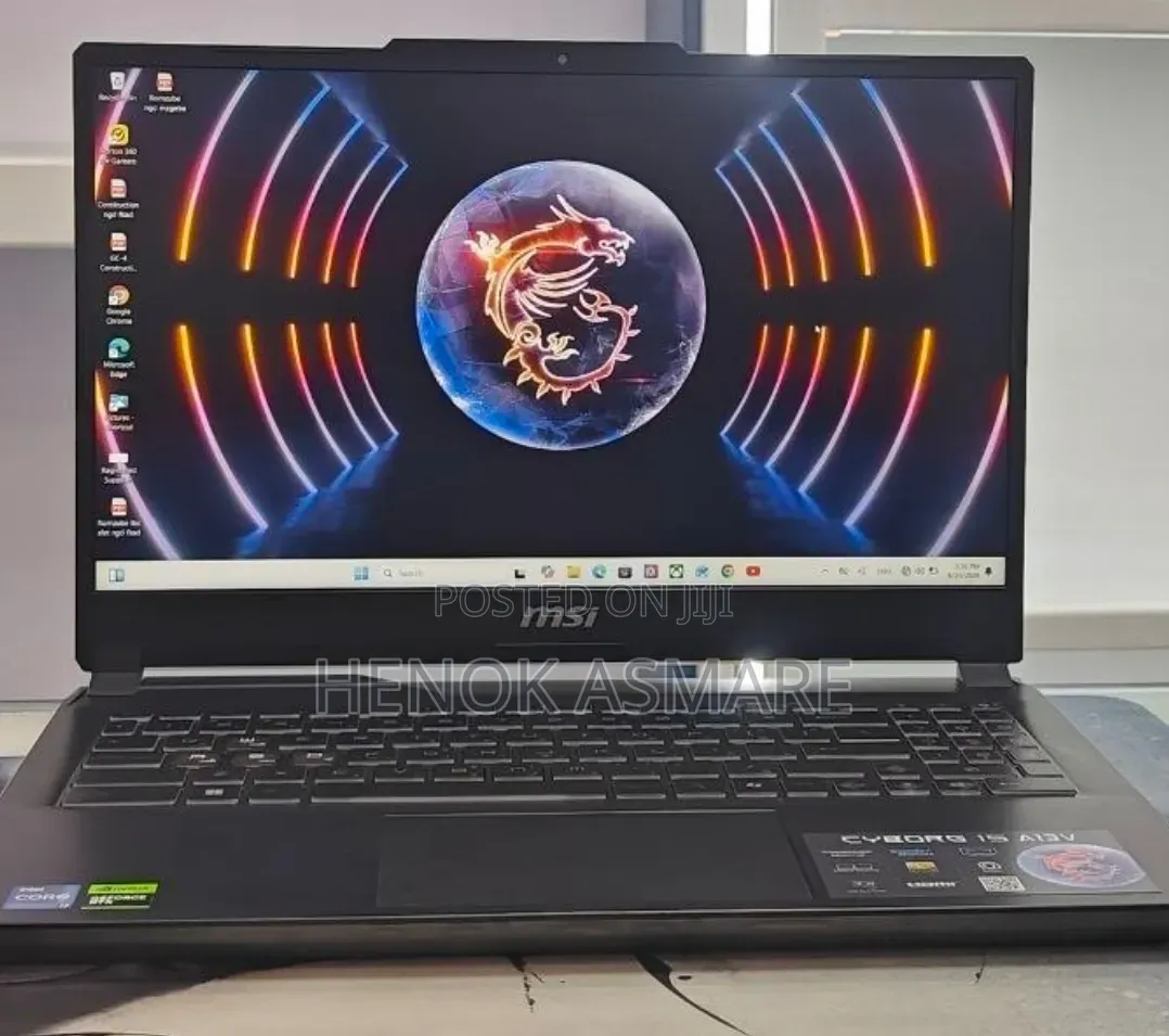 New Laptop MSI GF63 16GB Intel Core i7 SSD 1T