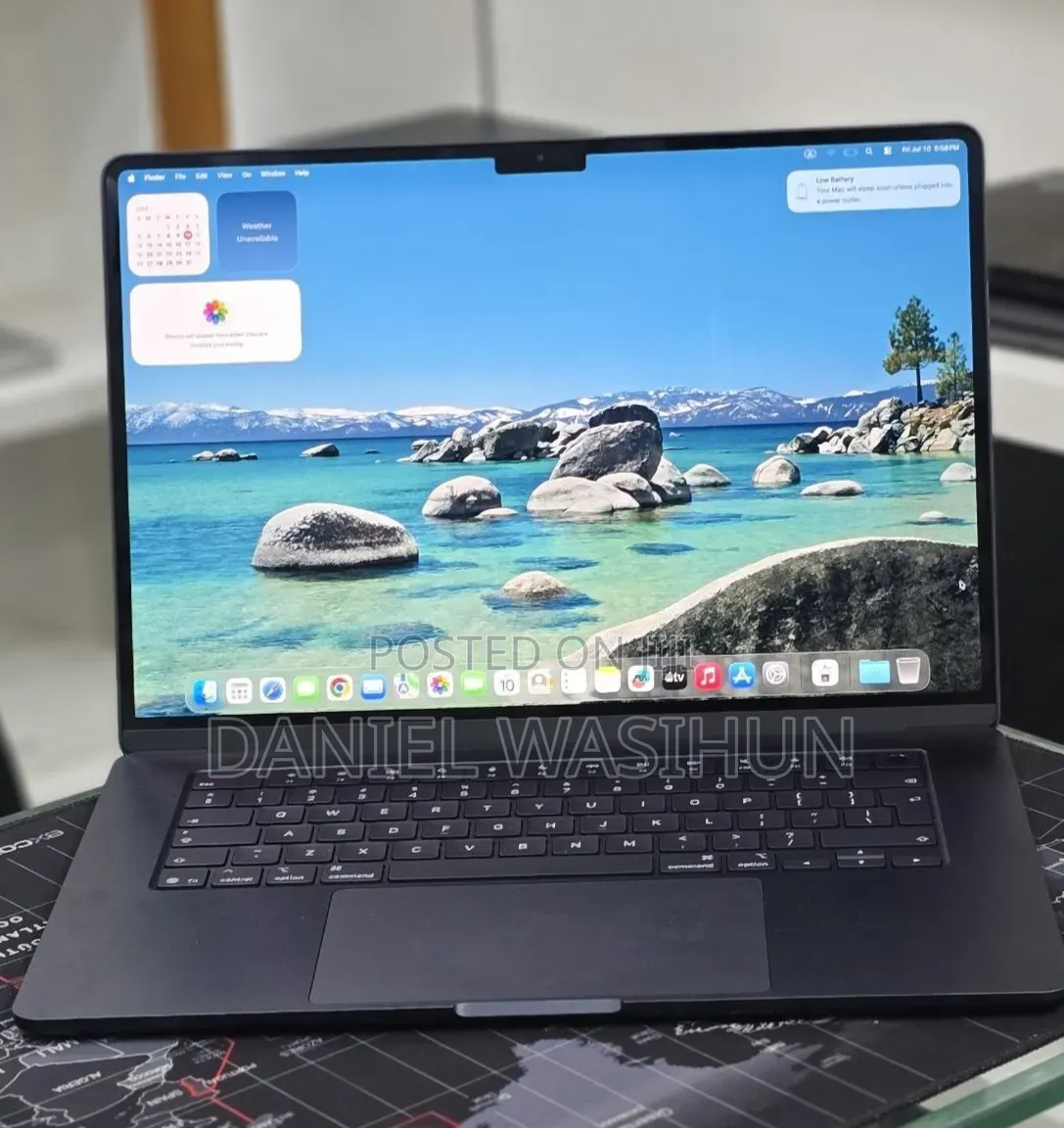 New Laptop Apple MacBook Air 2025 M4 16GB Apple M4 SSD 256GB