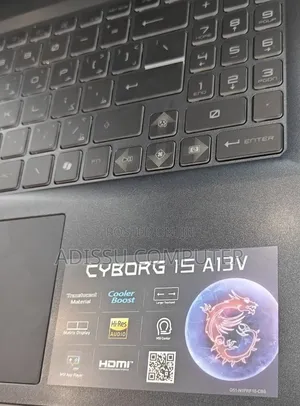 New Laptop MSI Cyborg 15 16GB Intel Core i7 SSD 1T