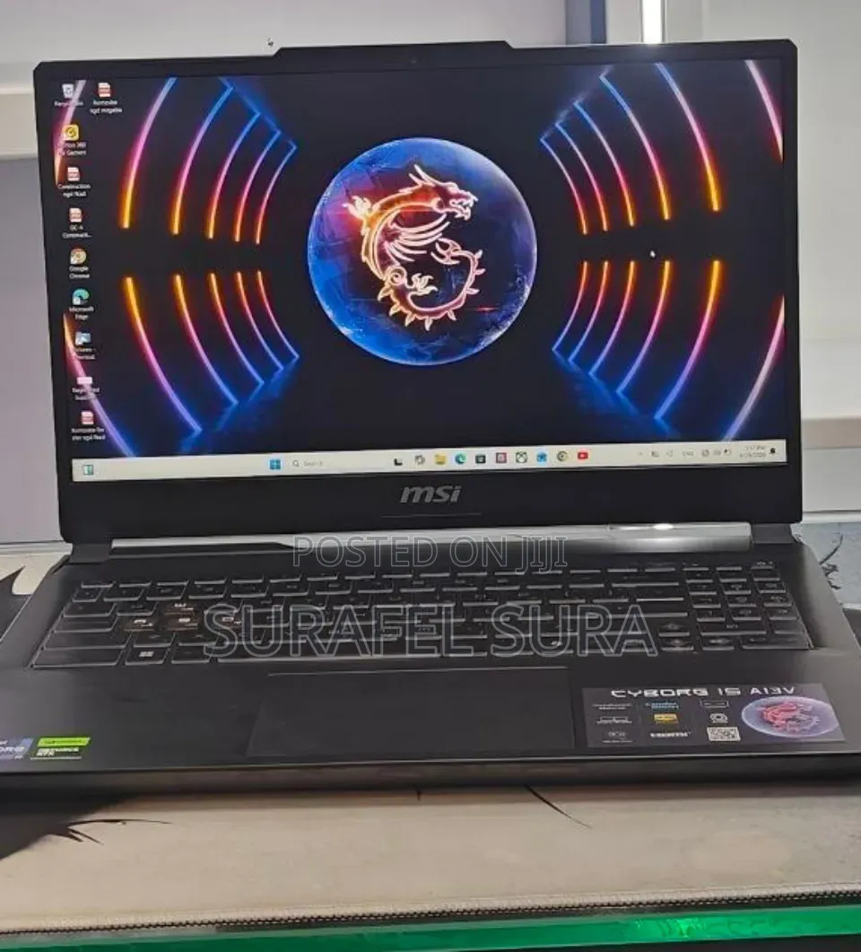 New Laptop MSI Cyborg 15 16GB Intel Core i7 SSD 1T