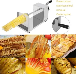 Slicer Machine for Fruit, Potatoes, Tornado Chips, Carrots