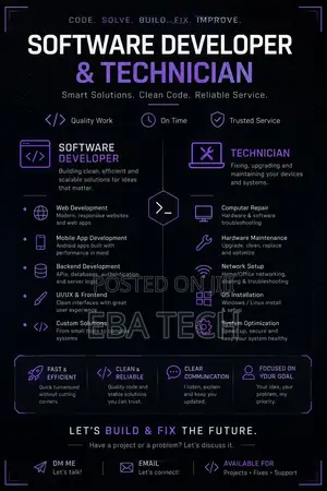 Software Developer and Technician