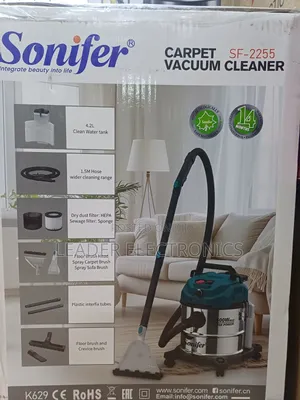 Sonifer Carpet Vacuum Cleaner 20 Liter 1600W – Powerful Cleaning Per