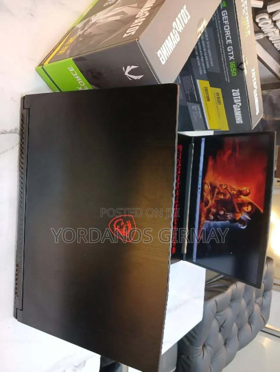 New Laptop MSI GF63 16GB Intel Core i7 SSD 512GB