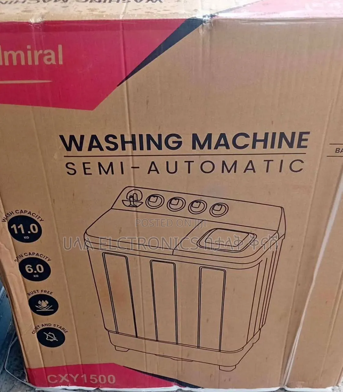 Admiral 13 Kg Washing Machine