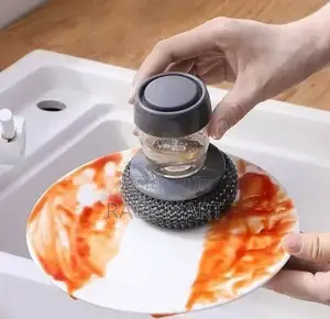 Liquid Adding Pot Washing Brush