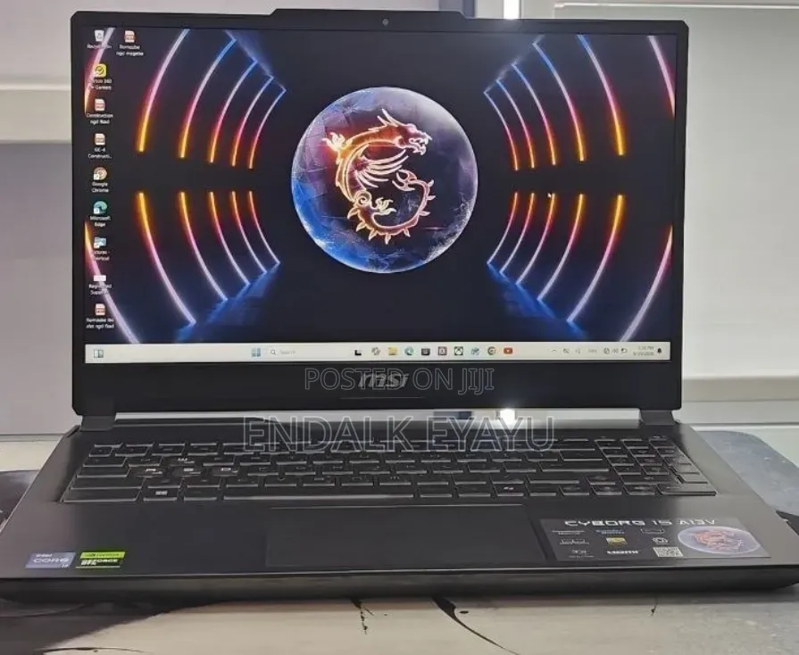 New Laptop MSI Cyborg 15 16GB Intel Core i7 SSD 1T