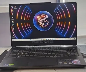 New Laptop MSI Cyborg 15 16GB Intel Core i7 SSD 1T