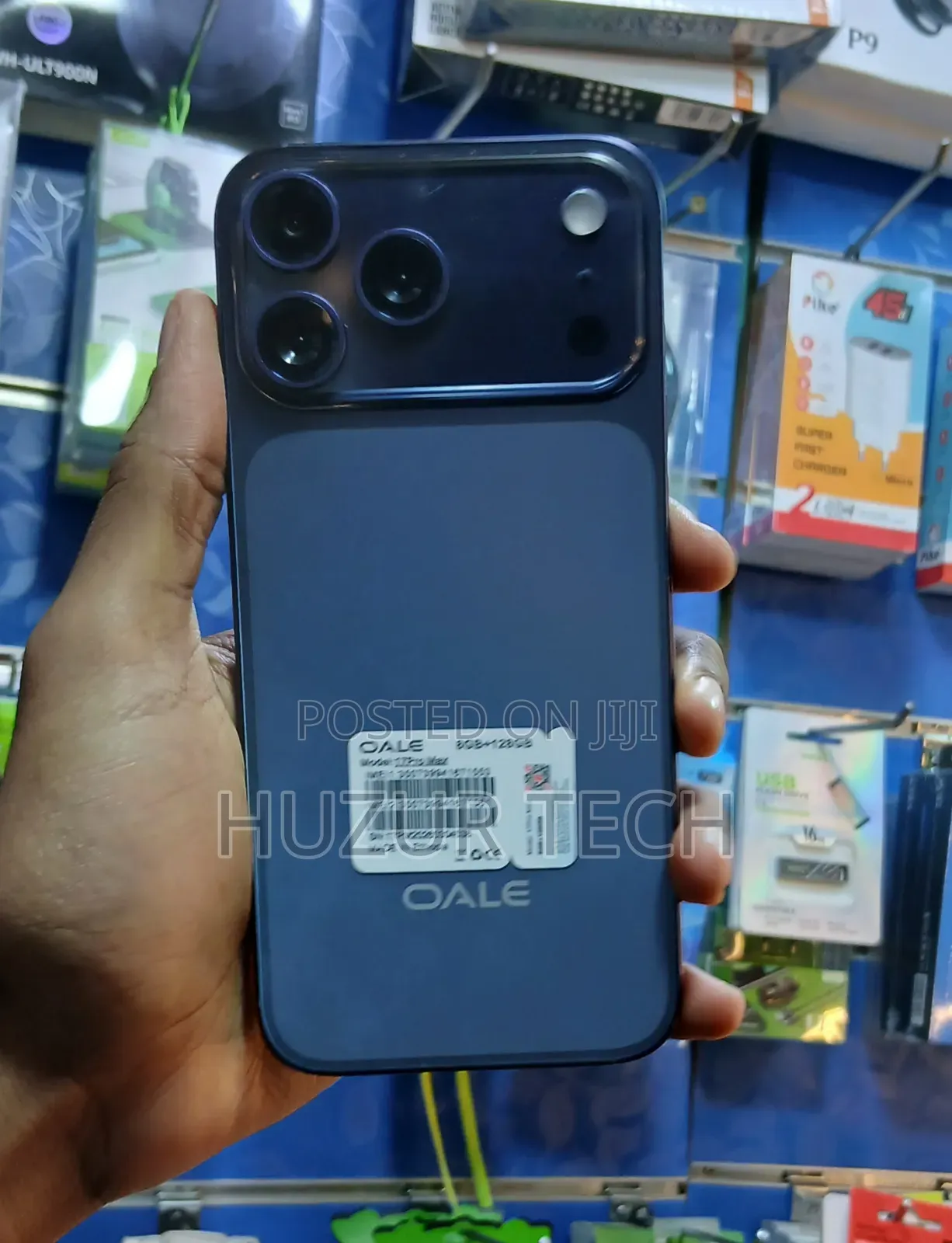 New Oale 17Pro Max 128 GB Blue